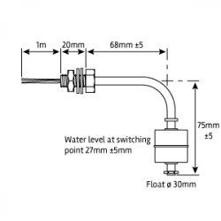 Sensor der Serie 70, Edelstahl