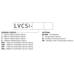 LVCSI level transducer with display