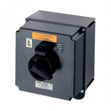 Explosion-proof safety switches for adjustable three-phase drives 80 A