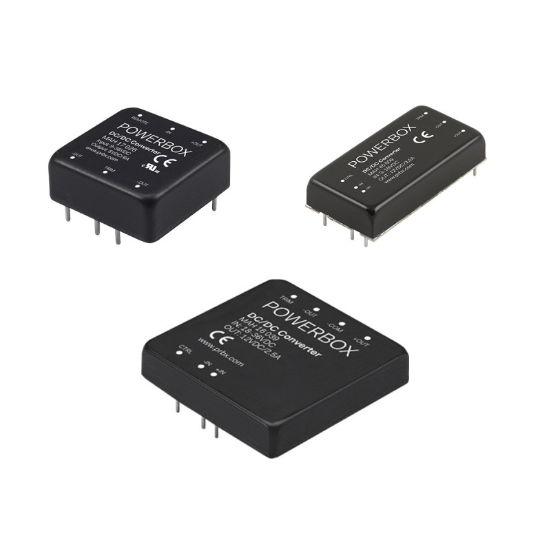 DC / DC converters of the MAH series