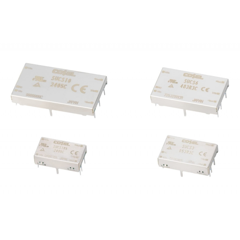 DC / DC converters of the SUCS series