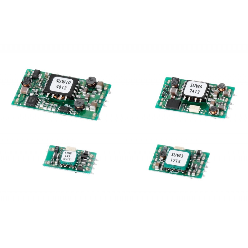 DC / DC converters of the SUW series