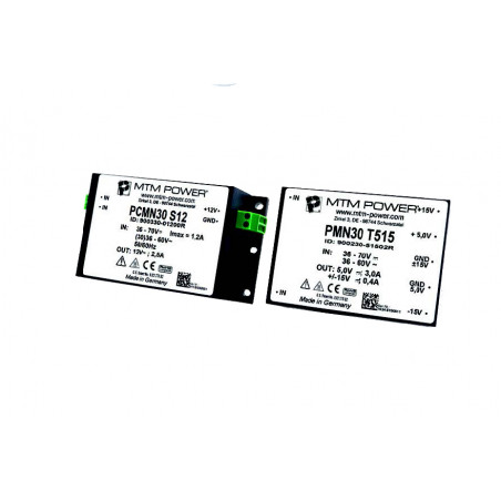 AC / DC power supplies PMN/PCMN 30 W