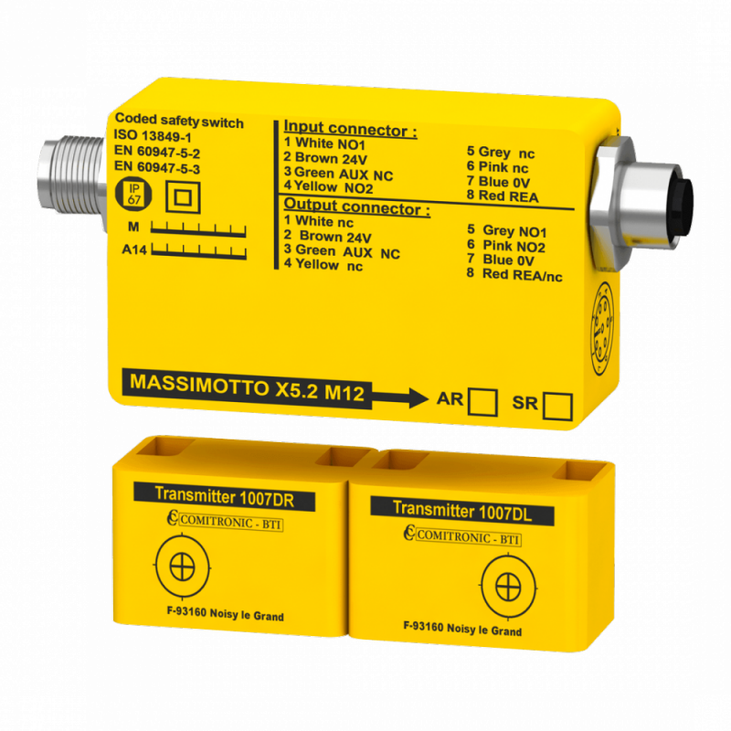 Unautonomical Massimotto X5.2 M12 SRD safety switch