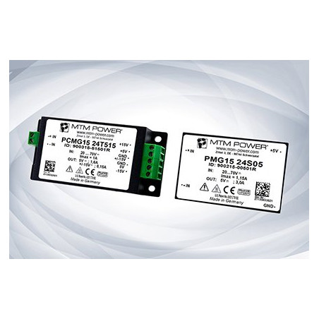 Convertidores PMG15 24S15 DC / DC