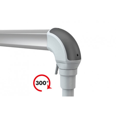 143.020.002 70/48 angular connector, PROFIPLUS-70 load-bearing arm system