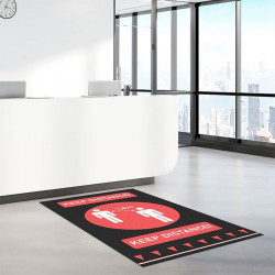 Tapis d'espace sécurisé