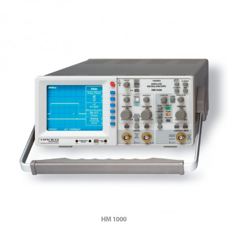 Analog two-channel oscilloscope