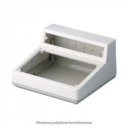 Bureau - Cases - Boîtier en plastique pour un bureau pour le contrôle avec panneau d'aluminium