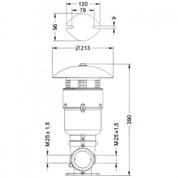 Ex065sct110da индустриална сирена ex