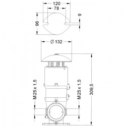 EX0555MCT12DA pramoninis sirena ex