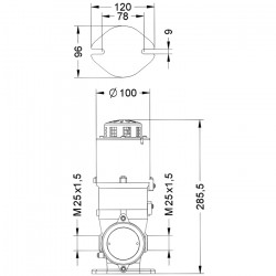 EX055MCL112DA Industrial Siren Ex