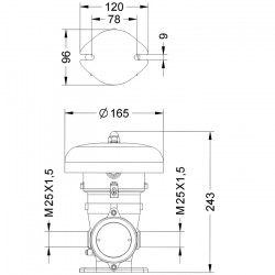 EX165SIAD12A промислова сирена