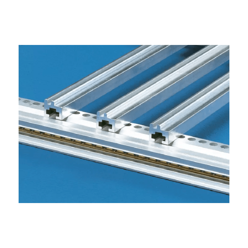 3684663 Guide rails, aluminum, pcb depth 160 mm, to terminals