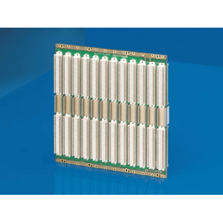 9912424 Backplane VME64X, 6U, 3 Slot, fără ștecher P0