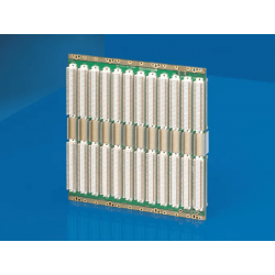 9912410 Backplane VME64X, 6U, 2 Slot, mit Stecker P0