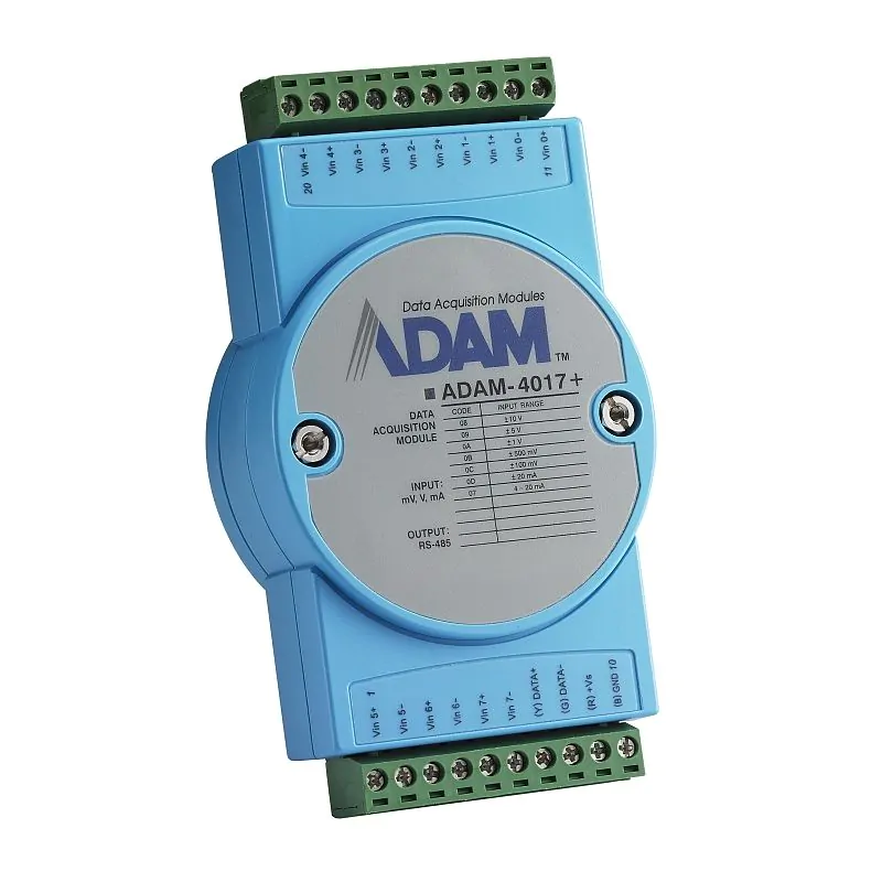 ADAM-4017 +, MODUL 8-CH AI W / Modbus