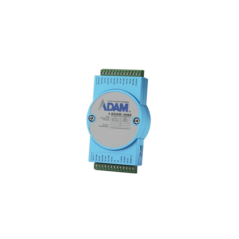 ADAM-4069, 8-CH Output module relay w / modbus