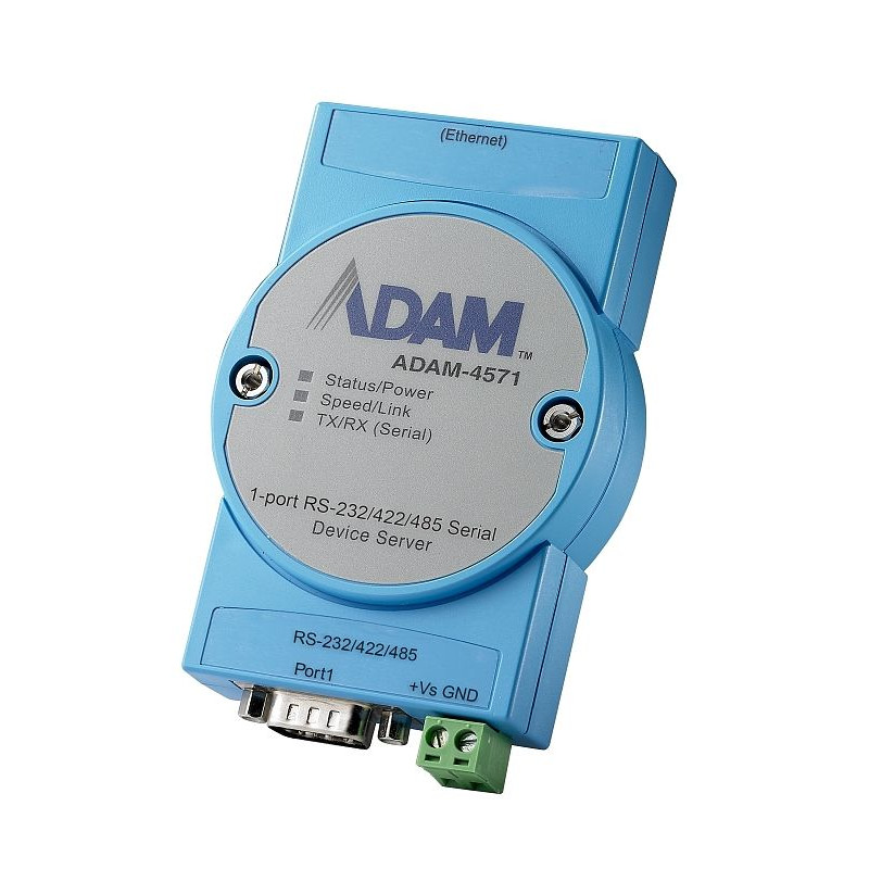 ADAM-4571, 1-port Serial RS-232/422/485 devices server