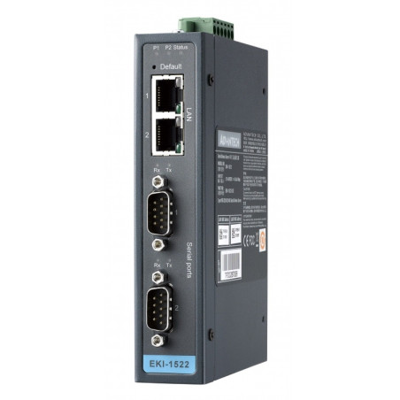 EKI-1522, 2-port Serial RS-232/422/485 zařízení server