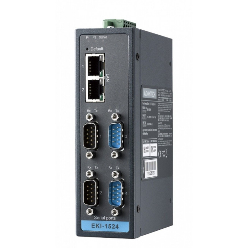 EKI-1524, 4-portowy serwer urządzeń Serial RS-232/422/485