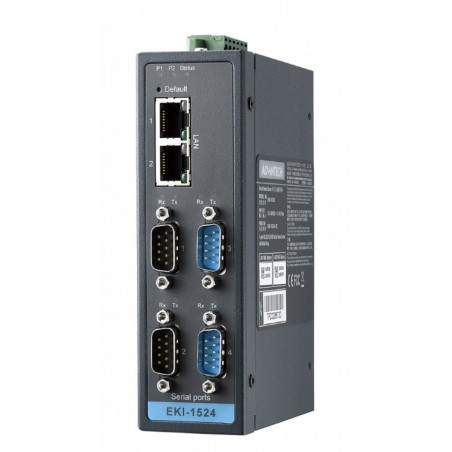 EKI-1524, server 4-port serial RS-232/422/485 dispozitive