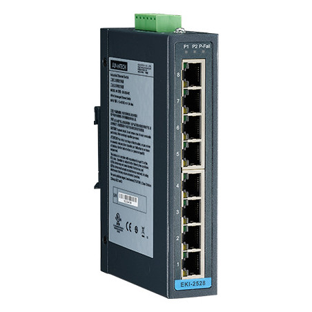 EKI-2528, 8-PORT 10/100 MB / S interruptor Ethernet no administrado