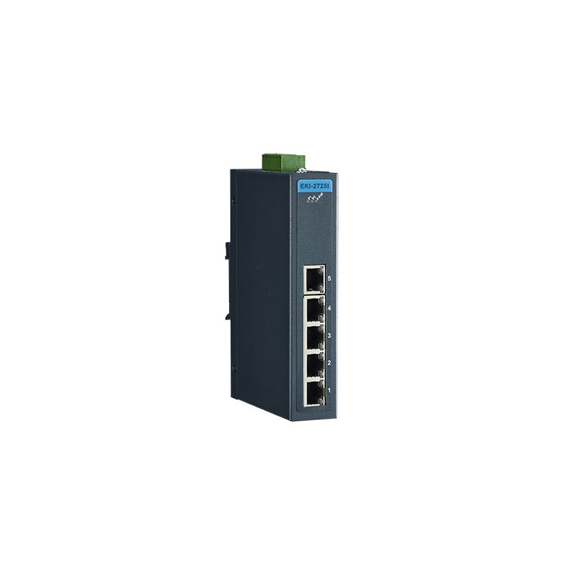 EKI-2725, 5-port IND. Uneasy GBE switch