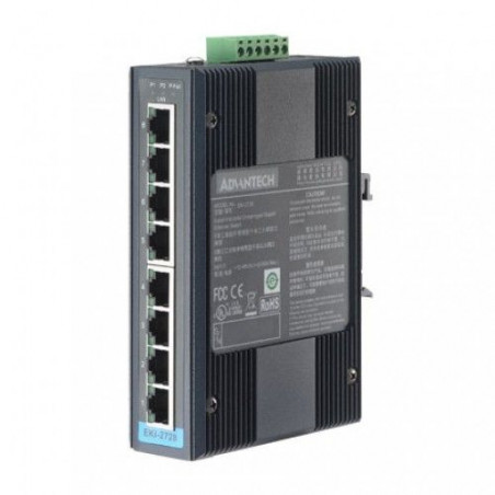 EKI-2728i-CE, 8-Port Pramonės nepertraukiamas GBE w / t