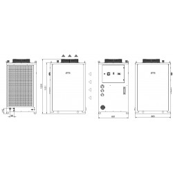 LCW15-22 Size 2 Negative temperature liquid chillers