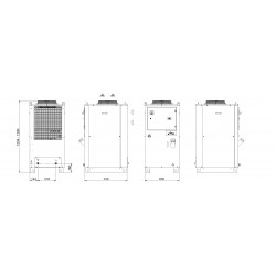 TAL29-A0 Size 1 Three Phase Industrial water chillers