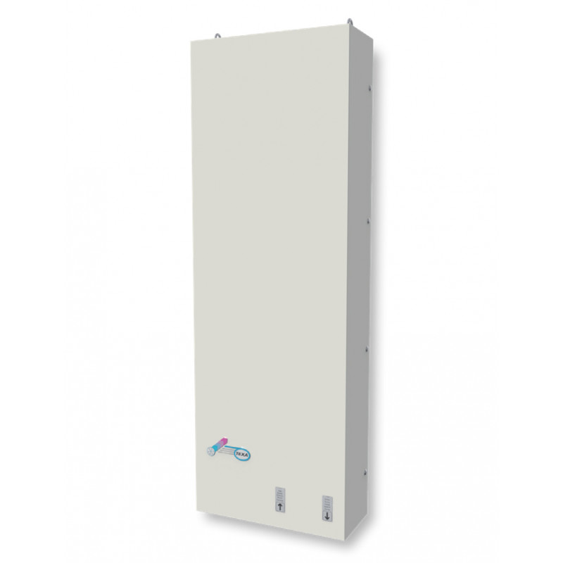 Blu35BX0B Air heat exchangers for door or wall mounting