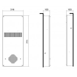 Mix36BX0B Air-air heat exchangers