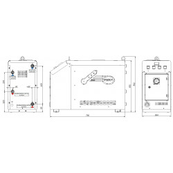 TTW90 6KW regulátory teploty