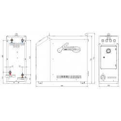 Controladores de temperatura TTW90 6KW