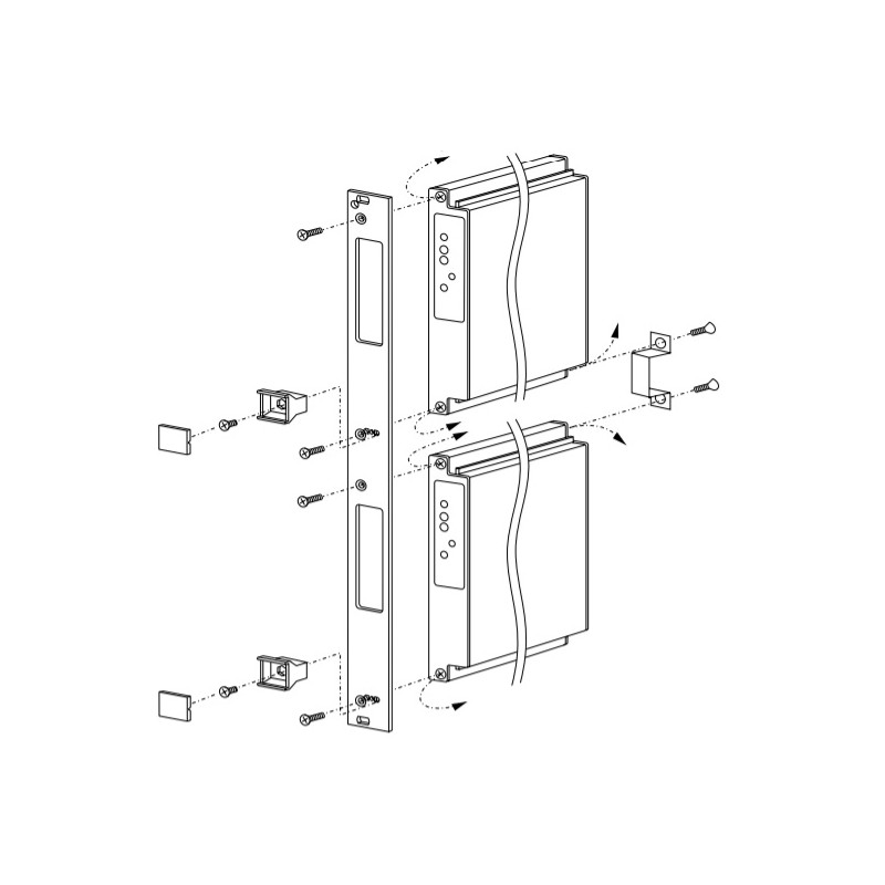 Tet4000-48-069RA AC-DC Alimentare de alimentare pe față