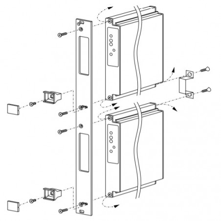 Tet4000-48-069RA AC-DC Alimentare de alimentare pe față