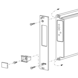 TEC1600-12-074A Titanium AC-DC CRPS Fuente de alimentación delantera con capacidad frontal