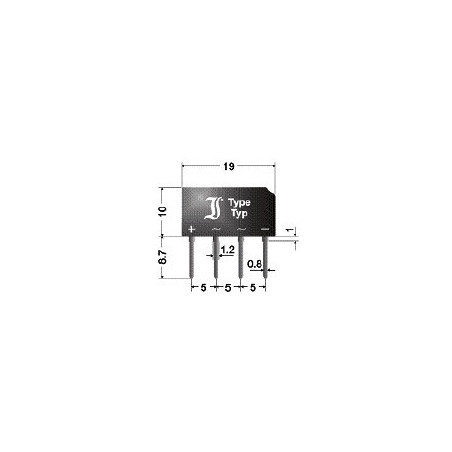 B80C2300-1500A Mostek diodowy