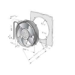 2214 F / 2TDHHHHHHO AXIAL FAN