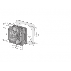 3258 JH3 Axial Fan