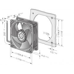 4414 LL axial fan