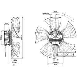 A3G450-BL17-P3 AXIAL AXIAL