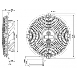 S1G200-CA91-02 ašinis ventiliatorius