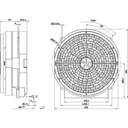 W3G450-SO02-30 AXIAL FAN