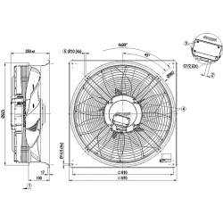 W3G800-LV05-D1 Axial fan