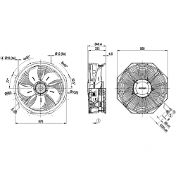 W3G800-NU121-08 Axial Axial