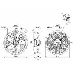 W3G910-OV12-05 Axial fan