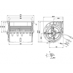 D1G146-LV03-01 Radial fan