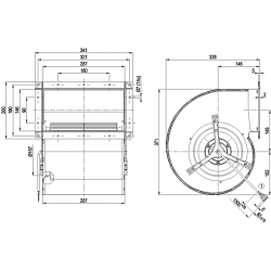 D4D200-BA01-03 Fan radial